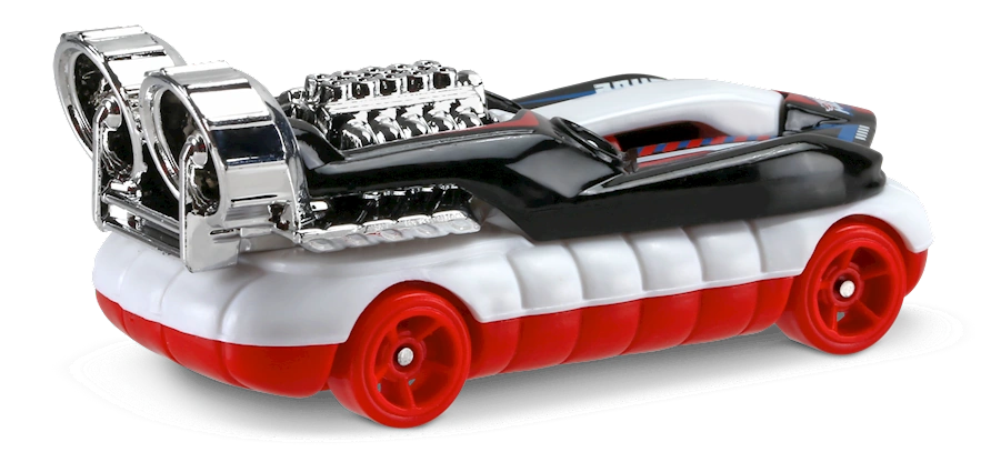 Hot Wheels 2017 #040/365 Hover Storm, NEW/LOOSE, black & white