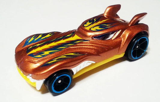 Hot Wheels 2014 #067/250, Howlin' Heat, PREOWNED/LOOSE, metalflake copper