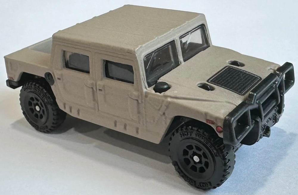 Hot Wheels 2024 Fast & Furious: Decades of Fast 5/5, Hummer H1, NEW/LOOSE, matte tan