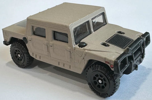 Hot Wheels 2024 Fast & Furious: Decades of Fast 5/5, Hummer H1, NEW/LOOSE, matte tan