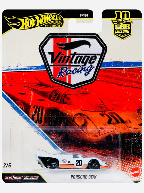 Hot Wheels 2026 Premium Vintage Racing 2/5, Porsche 917K