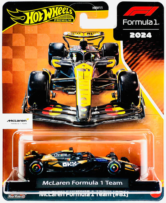 Hot Wheels 2025 Premium Formula 1 - McLaren Formula 1 Team (#81)