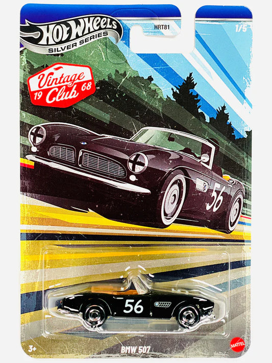 Hot Wheels 2026 Vintage Club Grand Prix 1/5, BMW 507, black