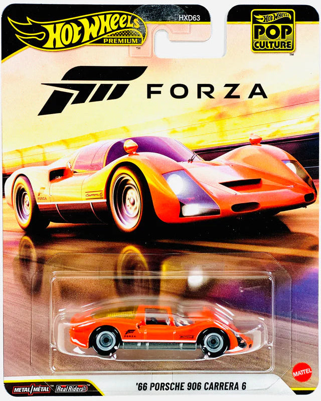 Hot Wheels 2026 Pop Culture Mix Q, '66 Porsche 906 Carrera 6, orange