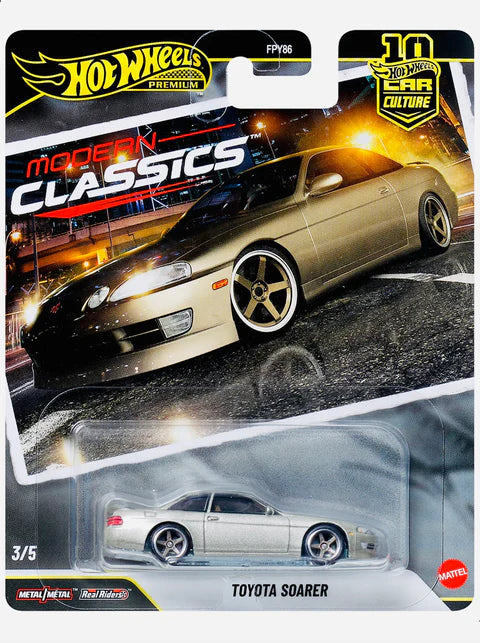 Hot Wheels 2026 Premium Modern Classics 3/5, Toyota Soarer, silver