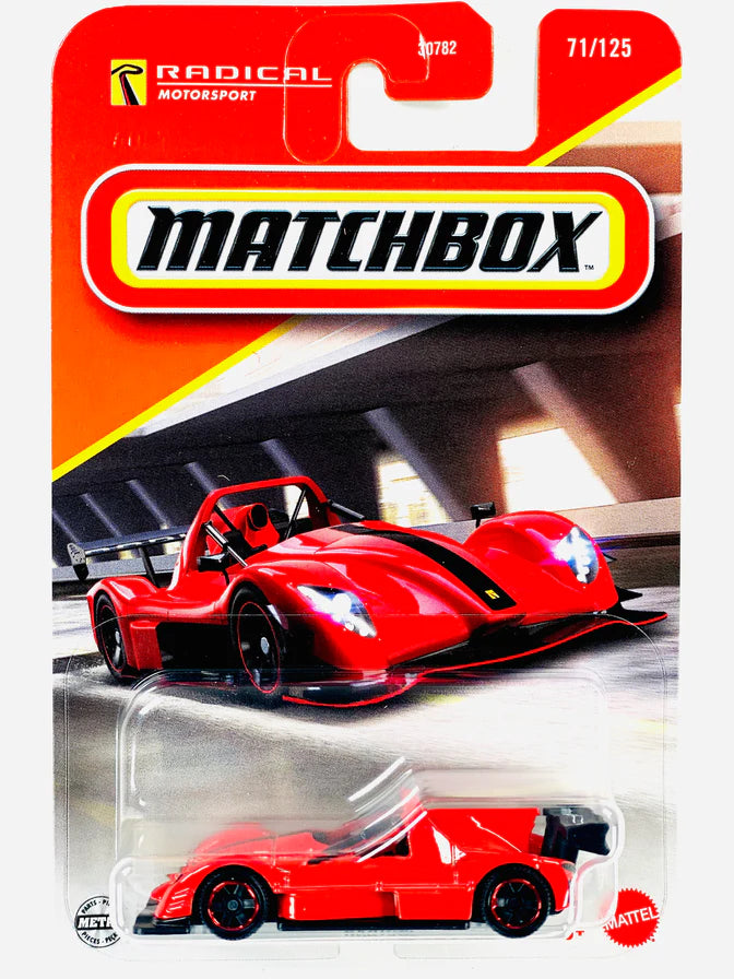 Matchbox 2025 #071/100 Radical SR3 XXR, red