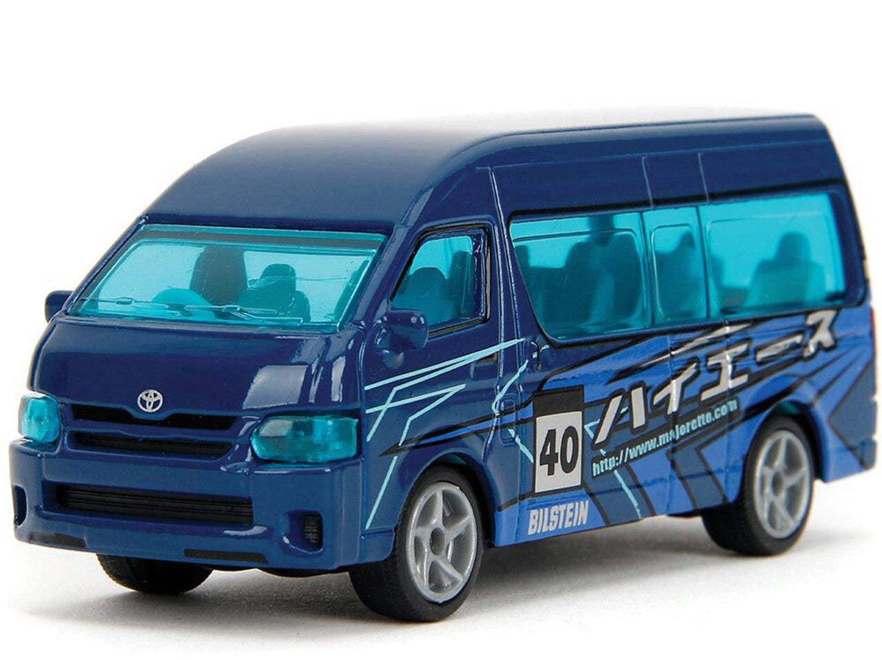 Majorette, Toyota Hiace, NEW/LOOSE, blue