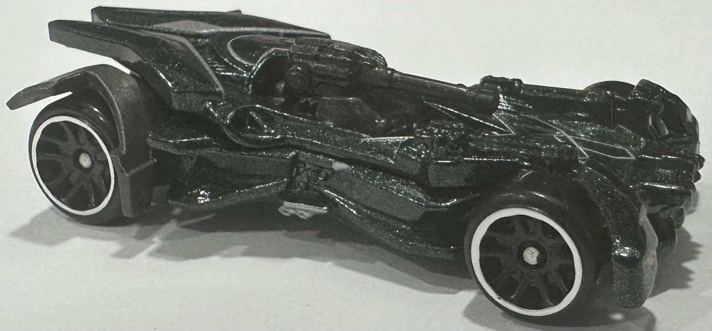 Hot Wheels 2024 Multipack Exclusive, Justice League Batmobile, NEW/LOOSE, metlaflake teal (green)