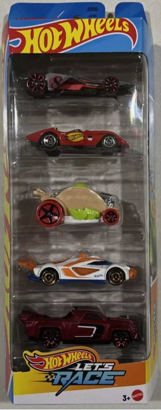 Hot Wheels 2025 5-pack - Hot Wheels Let's Race