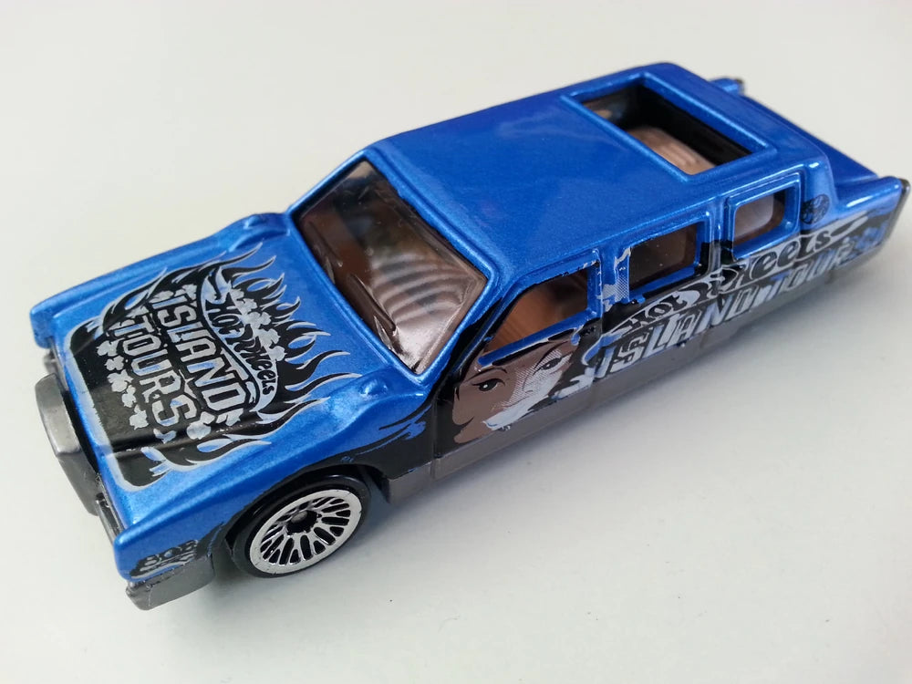 Hot Wheels 2003 #165/220, Limozeen, NEW/LOOSE, blue