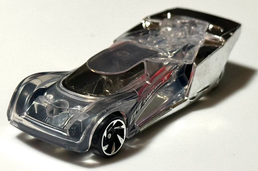 Hot Wheels 2025 Multipack Exclusive Lindster Prototype, NEW/LOOSE, clear/chrome