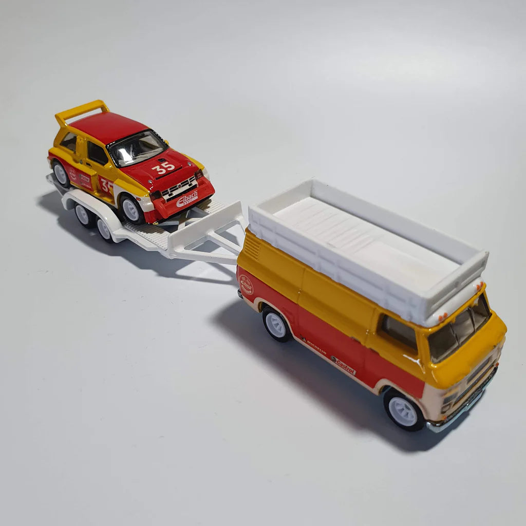 Hot Wheels 2022 Team Transport #47 - MG Metro 6R4 & HW Rally Hauler, NEW/LOOSE