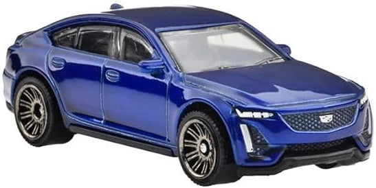 Matchbox 2024 #037/100, Cadillac CT5-V Blackwing, NEW/LOOSE, deep blue