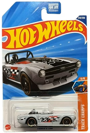 Hot Wheels 2025 #249/250 Triumph TR6, TREASURE HUNT, grey