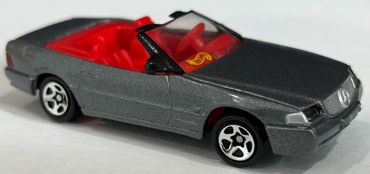 Hot Wheels 1996 #494, Mercedes-Benz 500 SL, NEW/LOOSE, metallic grey