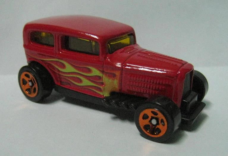 Hot Wheels 2017 Multipack Exclusive, Midnight Otto, NEW/LOOSE, red
