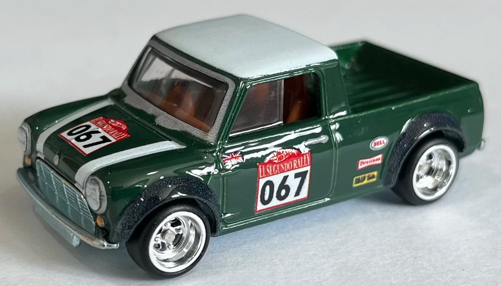 Hot Wheels Boulevard Series #48, '67 Austin Mini Pickup, NEW/LOOSE, British racing green