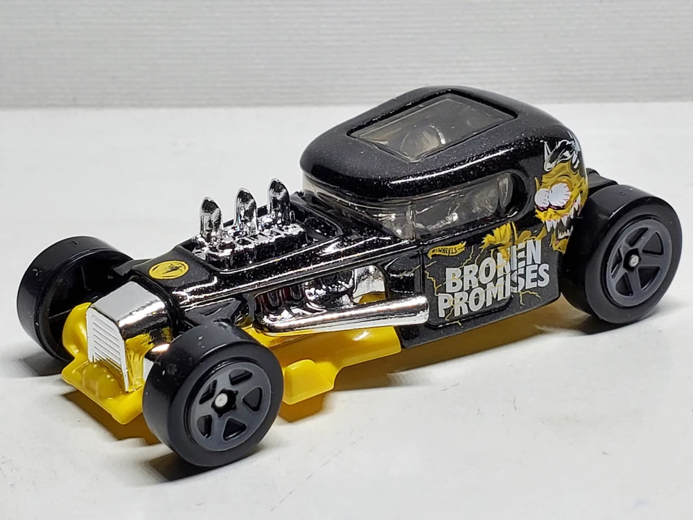 Hot Wheels 2022 #168/250 Mod Rod, "broken promises", NEW/LOOSE, black