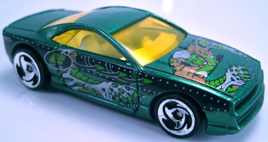 Hot Wheels 2001 #061/250 Muscle Tone, NEW/LOOSE, metalflake green