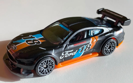 Hot Wheels 2024 Multipack Exclusive, Custom '18 Ford Mustang GT, NEW/LOOSE, matte black