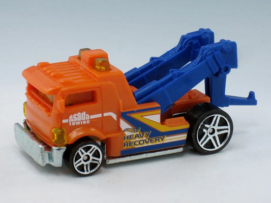 Hot Wheels 2019 #129/250 Heavy Hitcher, NEW/LOOSE, orange