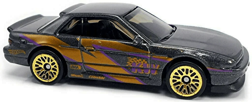 Hot Wheels 2020 #111/250 Nissan Silvia (S13), NEW/LOOSE, metalflake dark grey