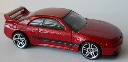 Hot Wheels 2019 #006/250, Nissan Skyline GT-R (BCNR33), NEW/LOOSE, metalflake red
