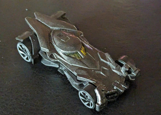 Hot Wheels 2024 #002/250 Batmobile, NEW/LOOSE, metalflake dark grey