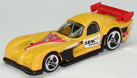 Hot Wheels 2000 Multipack Exclusive, Panoz GTR-1, NEW/LOOSE, yellow