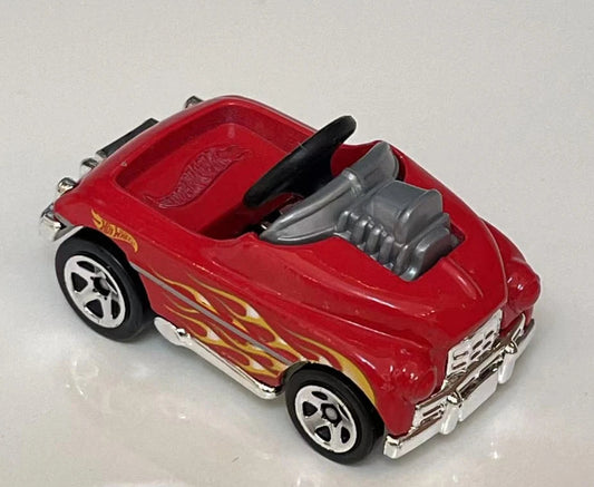 Hot Wheels 2015 #074/250, Pedal Driver, NEW/LOOSE, red