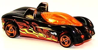 Hot Wheels 1998 #869, Power Pipes, NEW/LOOSE, black