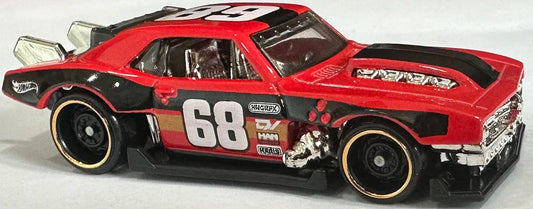 Hot Wheels 2024 #081/250 Custom '68 Camaro, NEW/LOOSE, red