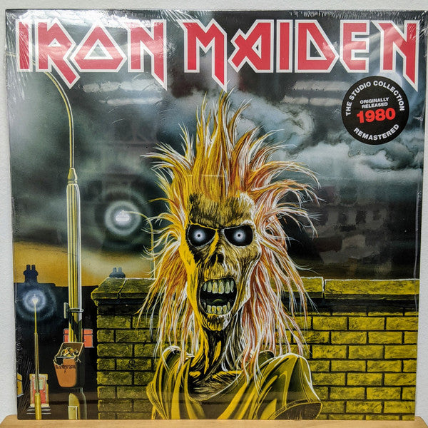 Iron Maiden – Iron Maiden, LP, 12" 180g vinyl, Reissue, Remaster, BMG – BMG14005V
