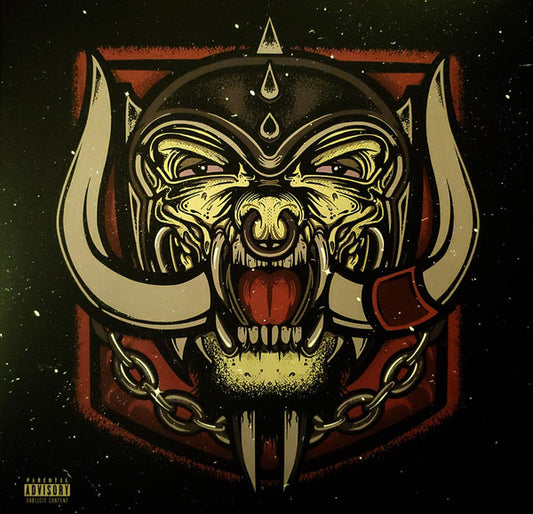 Various Artists - Ferociously Stoned: A Tribute to Motorhead, LP, 12" blood/black marbled vinyl, The Company - THECO-019