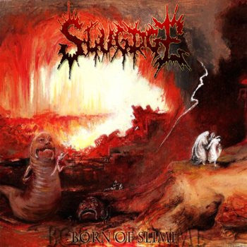 Slugdge – Born of Slime, 2xLP, 12" eco mix/random colored vinyl, gatefold, Willowtip – WT178
