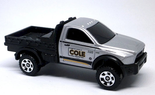 Matchbox 2019 #024/100 2015 RAM Flatbed, NEW/LOOSE, silver