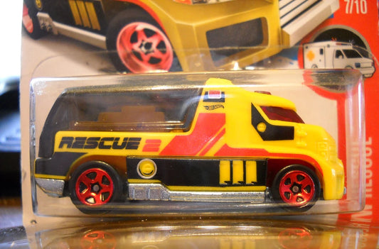 Hot Wheels 2016 #217/250, HW Rapid Response, NEW/LOOSE, yellow