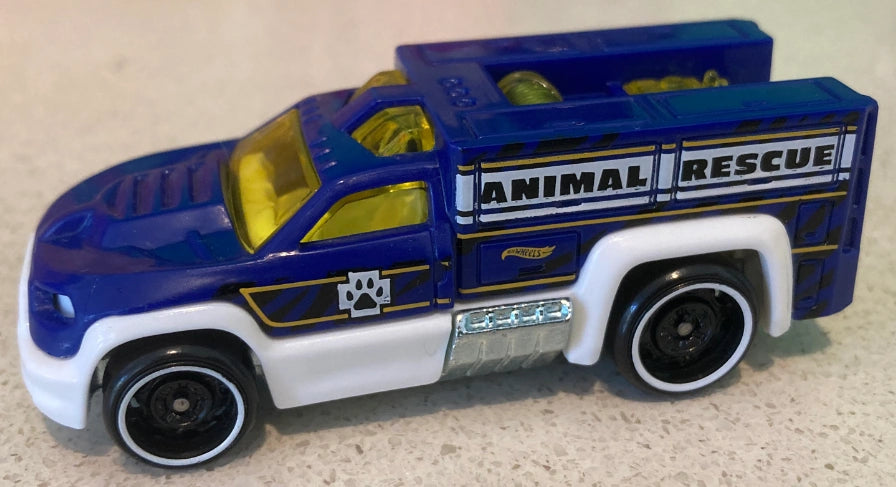 Hot Wheels 2023 #192/250 Rescue Duty, NEW/LOOSE, dark blue