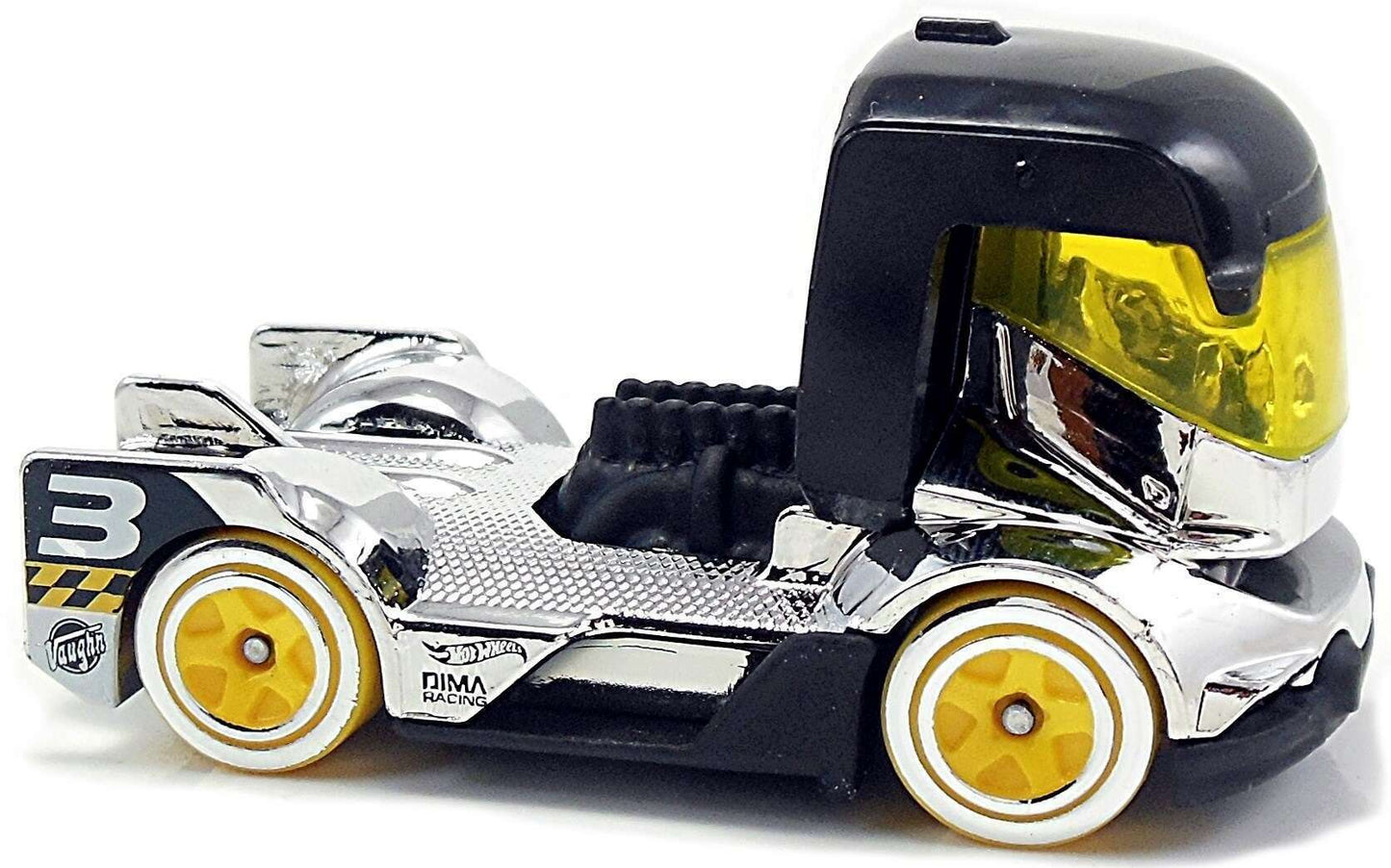 Hot Wheels 2018 #038/365 Rig Heat, NEW/LOOSE, chrome