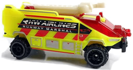 Hot Wheels 2020 #104/250 Runway Res-Q, NEW/LOOSE, yellow