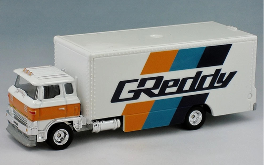 Hot Wheels 2018 Sakura Sprinter from Team Transport #2 (hauler only), NEW/LOOSE, white Greddy livery
