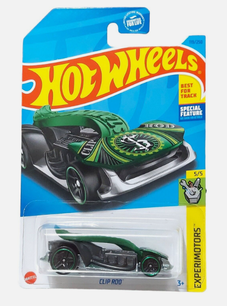 Hot Wheels 2023 #119/250 Clip Rod, green