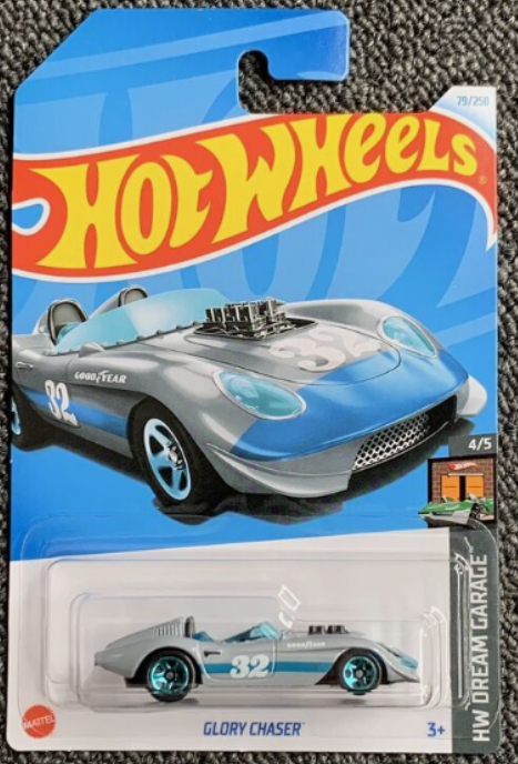 Hot Wheels 2024 #079/250 Glory Chaser, grey