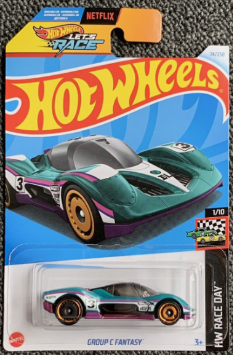 Hot Wheels 2024 #074/250 Group C Fantasy, teal