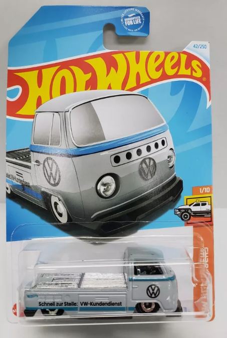 Hot Wheels 2024 #042/250 Volkswagen T2 Pickup, light grey