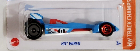 Hot Wheels 2023 #041/250 Hot Wired, NEW/LOOSE, light blue