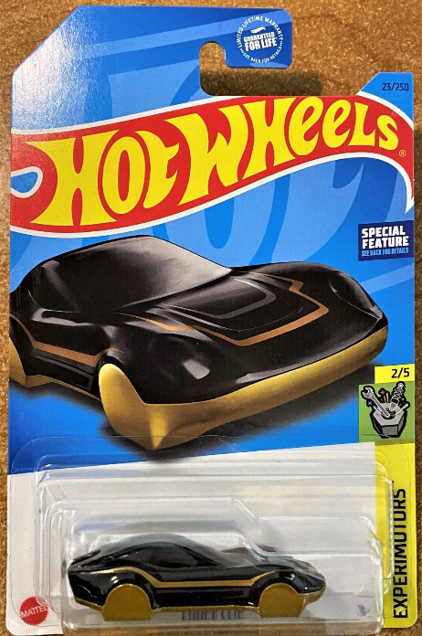 Hot Wheels 2023 #023/250 Coupe Clip, anodized black