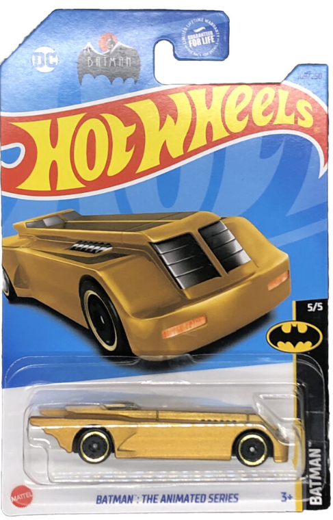 Hot Wheels 2023 #169/250 Batman: The Animated Series, gold