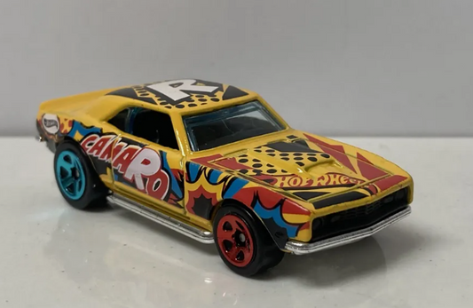 Hot Wheels 2023 #063/250 '68 COPO Camaro, NEW/LOOSE, mustard