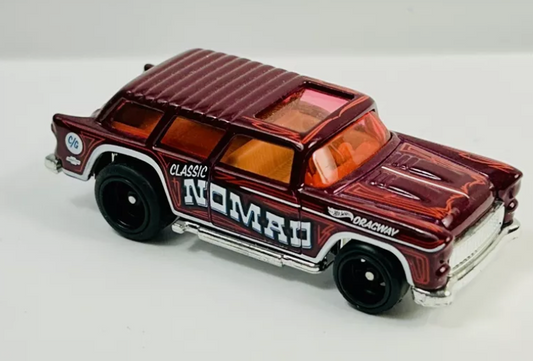 Hot Wheels 2023 #243/250 Classic '55 Nomad, NEW/LOOSE, burgundy